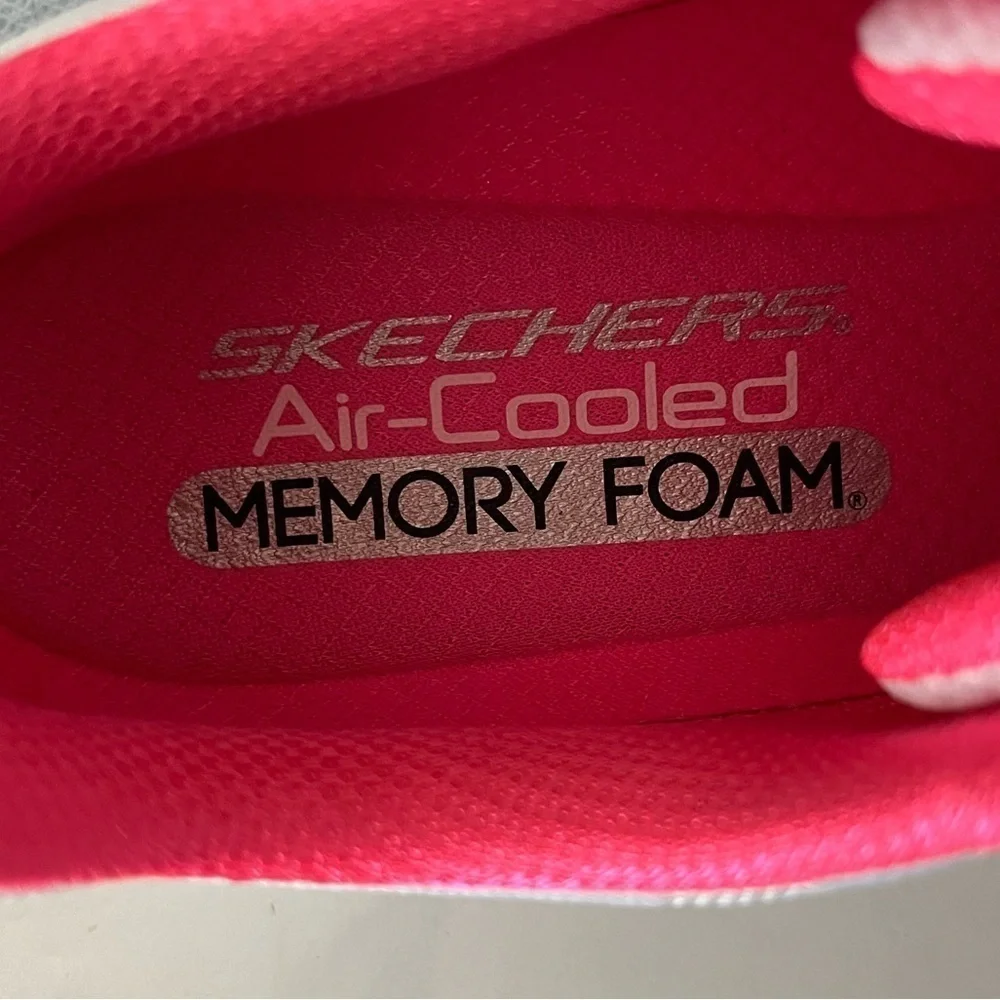 Skechers Flex Appeal 4.0 Washable Lace-Up Sneaker Elegant Ways White Women 5.5